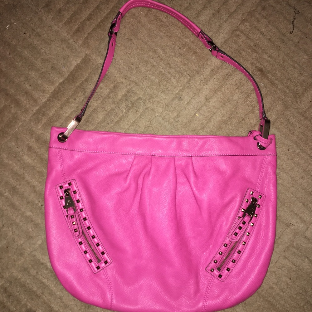 Aimee Kestenberg Pink Leather Bag